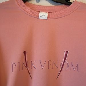 Blackpink Pink Venom crew neck sweatshirt pink size large 🖤💗🖤💗